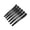 Black, variant on Hair Styling Clips, 6Pcs Non Slip Duck Bill Clips with Silicone Band, No-Trace Design for Women Salon Use