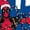 ROYAL BLUE, variant on Marvel - Im Fine Deadpool - Men's Sleeveless Graphic Tank
