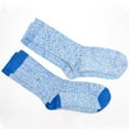 thumbnail image 2 of Sierra Socks Womens Hiking Socks,  Cotton Crew Socks for Women, Light Blue Socks (Socks Size 9-11), 2 of 8