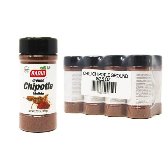 Badia Ground Chipotle,UMRT Gluten Free, 2.5 Ounces (Pack Of 8)