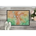 thumbnail image 2 of Rabbit and Bubbles Watercolor Doormat 18x27, 2 of 4