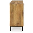 thumbnail image 6 of Signature Design by Ashley Cadewick Brown & Black Accent Cabinet, 6 of 12