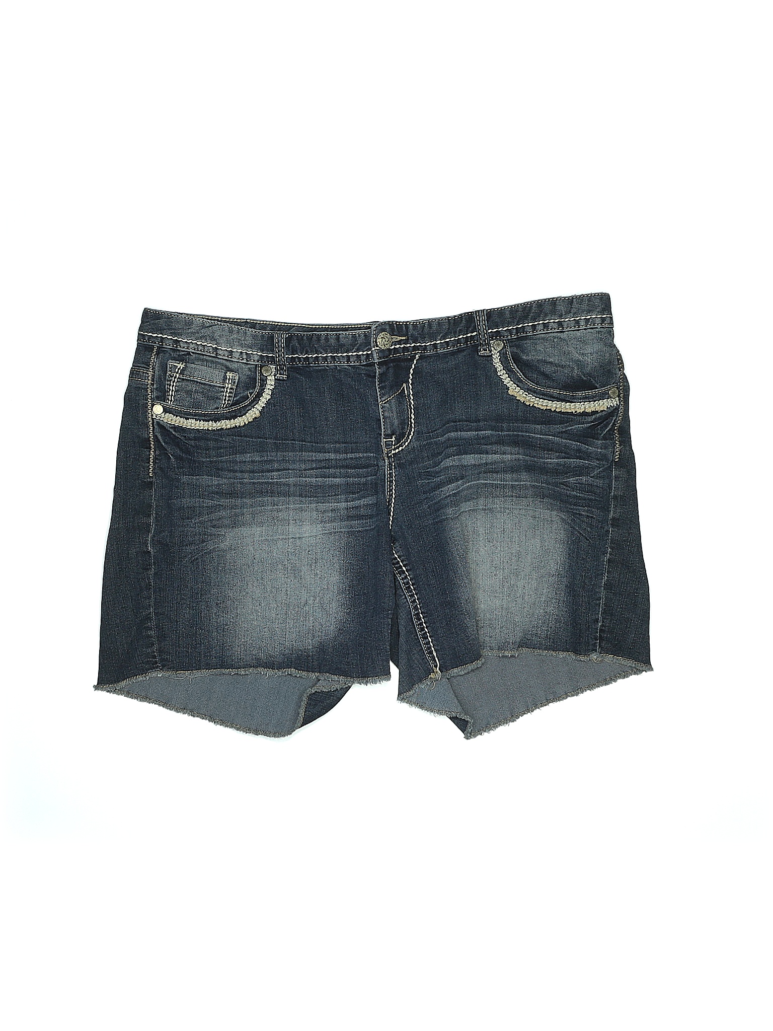 Plus Denim Shorts - Walmart 
