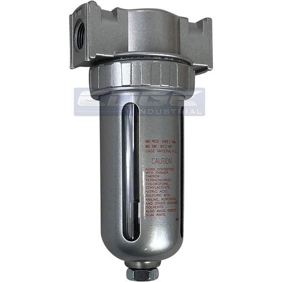 In LINE Desiccant AIR Dryer for Compressed AIR Great for Pneumatic Tools Spray Booth Plasma Cutter, with Desiccant beads (3/8" NPT)