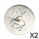 thumbnail image 1 of 2xCubierta De Vela Adornos De Velas Para Sala De Estar Dormitorio S Elk, 1 of 8