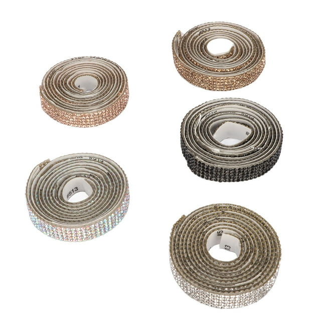 Rhinestone Ribbon Self Adhesive Cuttable Rhinestone Strips for Mirrors ANGGREK Otros