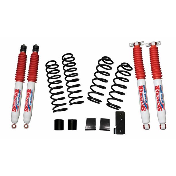 Skyjacker Suspension Lift Kit w/ Shock 2007-2017 Jeep Wrangler (JK ...