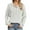 Gray, variant on Inleife Hoodies for Women Women's Solid Raglan Sweater Hooded Sweater Long Sleeve Top Sweater Sweatshirt
