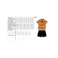 thumbnail image 4 of Raccmtaty Baby Boys Summer Outfits Halloween Pumpkin Ghost Print Short Sleeves T-Shirt and Elastic Shorts Set for 2 Piece Clothes, 4 of 7