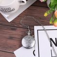 thumbnail image 2 of 1pc Vintage Pocket Watch Pocket Watch Pocket Watch Locomotive Shape Design for Friends (Silver), 2 of 6