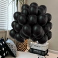 thumbnail image 2 of 10/20pcs Yellow Purple Black White Grey Latex Balloon Birthday Party Decoration Baby Bath Wedding Anniversary Balloon Decoration, 2 of 9