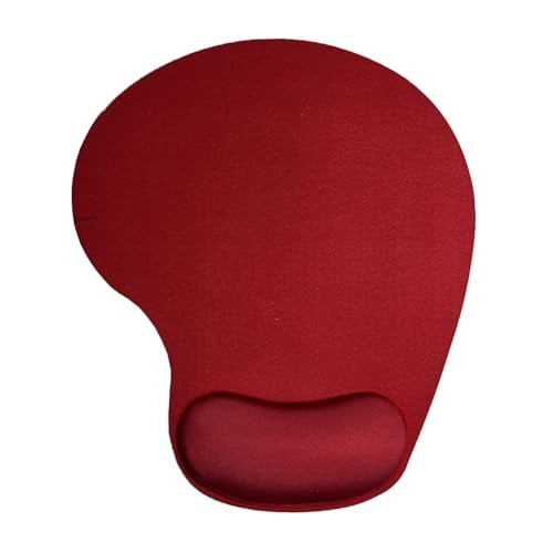 Mouse Pad with Wrist Support,Ergonomic Mouse Pads with Memory Foam Wrist Rest,Easy Typing Pain Relief,Comfortable Home Office Computer Wrist Support Pads for Working Studying Gaming