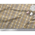 thumbnail image 3 of Soimoi Polyester Crepe Fabric Geometric Check Print Sewing Fabric Yard 52 Inch Wide, 3 of 3