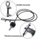thumbnail image 4 of 2m-5m Gym Cable Wire Rope Heavy Duty Steel Replacement Parts For Home Gym Fitness Cable Pulley Accessories Dia 5mm, 4 of 5