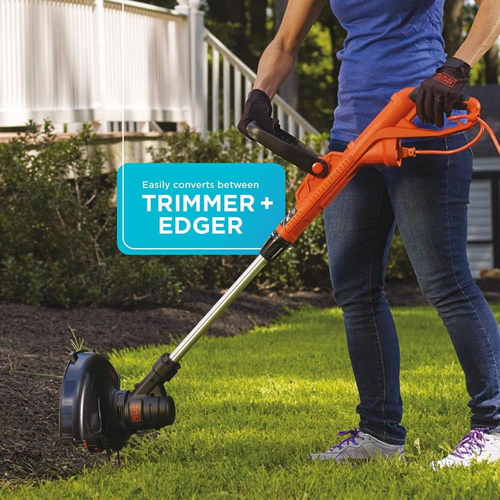 String Trimmer Edger 13-Inch 5-Amp Corded Electric with Automatic Spool Feed for Lawn and Garden