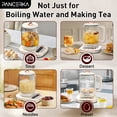 thumbnail image 6 of PANCERKA Health Pot, 1.8L/60.87Oz Electric Immersion Kettle, Electric Kettle Tea Maker With Infuser, Multifunctional Health Kettle, Reinforced Glass Kettle, Detachable Filter, Versatile Kettle, Glass, 6 of 11