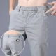 thumbnail image 5 of Pantalones para hombre, pantalones casuales formales de negocios para hombre, corte entallado, negros, elegantes, estilo Harajuku, poliéster, tendencia, venta de ropa de calle, novedad de verano, 5 of 5