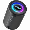 thumbnail image 1 of wonima11 Small Portable Bluetooth Speaker with Lights, TWS Stereo Surround Sound, Type C Powered, Bluetooth 5.3, AUX TF Card Input, Wireless for Outdoor Home, Coolest Gifts, 1 of 1