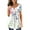 Light Blue, variant on Fesfesfes Women Short Sleeve Tops Women Fashion Casual Printing Shirts Short Sleeve Loose Tee Tops V Neck Blouse Cute Tops for Women L(US:8)