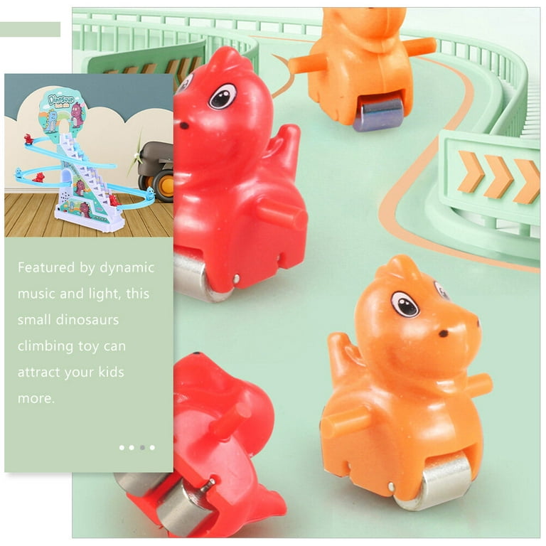  Dino Slide Toy, Dinosaur Climbing Slide Toy