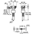 thumbnail image 3 of Grohe Dally Filling Valve 37092000 Filling Valve in Grohe Chrome, 3 of 3