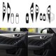 thumbnail image 4 of Reemplazo de pegatinas interiores de puerta automotriz de fibra de carbono para Infiniti Q50, 4 of 8