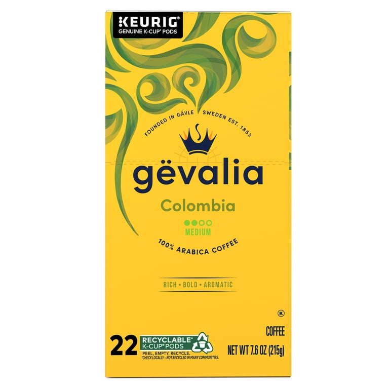 Gevalia Colombia Medium Roast K-Cup® Coffee Pods, 22 ct Box