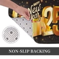 thumbnail image 6 of Honeii Happy New Year 2025 C Pattern Door Mat, Welcome Door Mats Outdoor Indoor, Stain and Fade Resistant, Non-Slip Entry Matfor Bedroom, Bathroom, Kitchen, 6 of 7