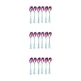 thumbnail image 4 of Wweixi 6pieces Lightweight And Portable Stainless Steel Set For Easy Dining On Go Stainless Steel Spoons Easy To Clean colours 3Set, 4 of 6