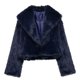 thumbnail image 4 of Chaqueta y abrigo informal de manga larga sin capucha para mujer, abrigo de invierno cálido de color liso con mangas largas, abrigo para mujer, 4 of 5