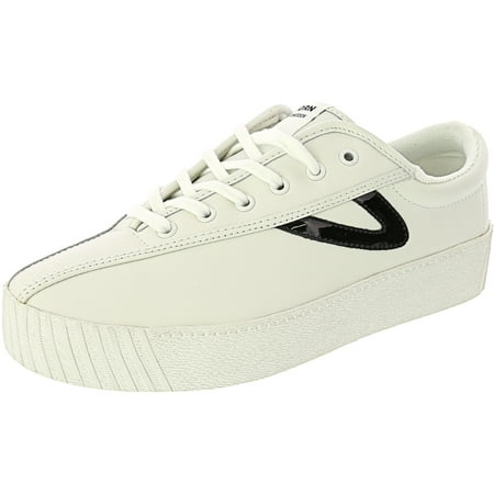 Tretorn Women's Nylite 2 Bold Leather White / Black Ankle-High Sneaker - 8.5M | Walmart Canada