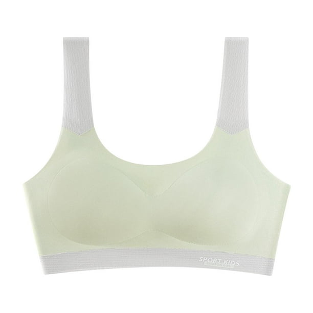 Xihbxyly Sujetador Suave, Ropa Interior Ligera de Algodón, Diseño Transpirable para Mayor Comodidad Diaria, Versátil para Actividades Deportivas, Elegante Opción de Moda, Ideal para Chicas Activas, T
