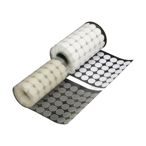 Double Sided Adhesive,500 Pairs Small Dot Adhesive Stickers Double Sided Strong, for Manual Quiet Book Environment Layout