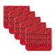 thumbnail image 1 of Extensores de correa de sujetador elásticos de 3 ganchos y 3 filas para mujeres Rojo 5, 1 of 5