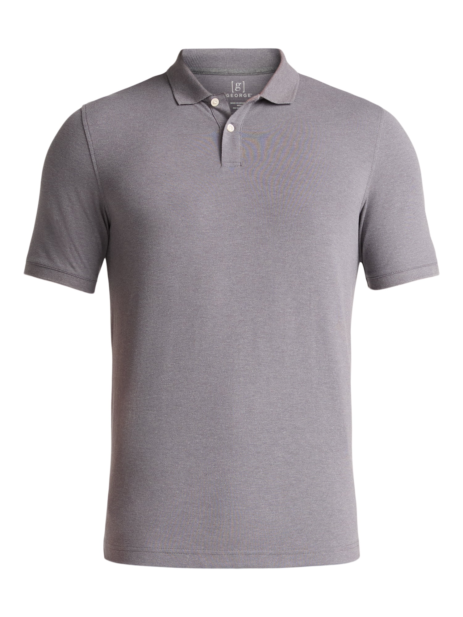 George Men's & Big Men's Active Fit 2-Pack Pique Polo Shirt, Sizes XS-3XL