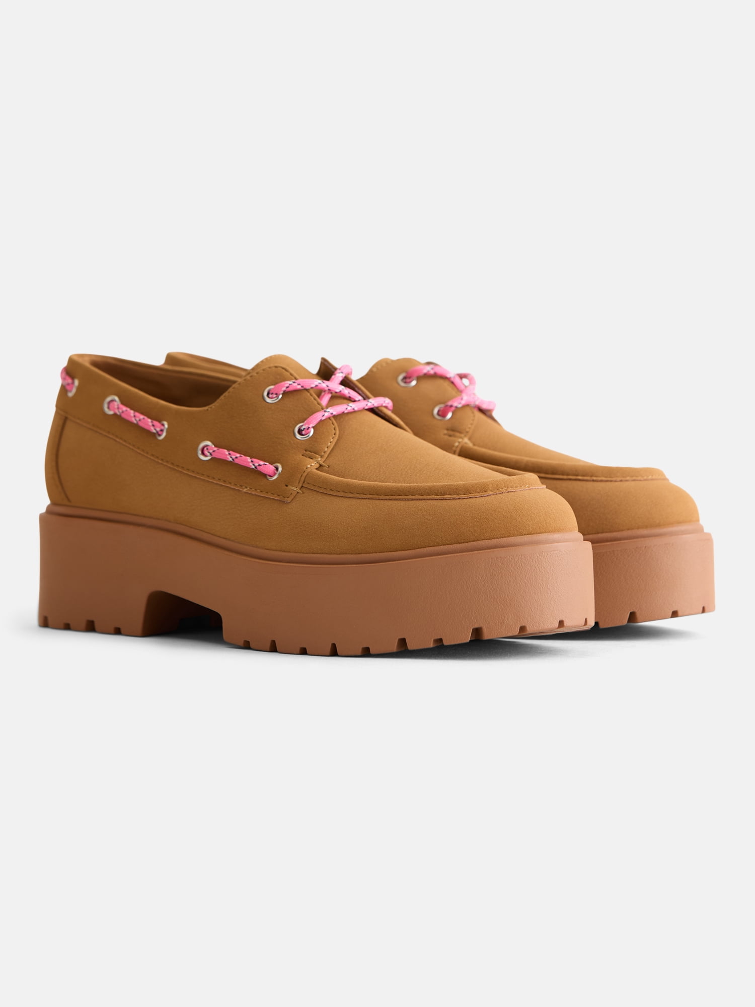 Weekend Academy Little & Big Girls Chunky Boat Loafer Shoes
