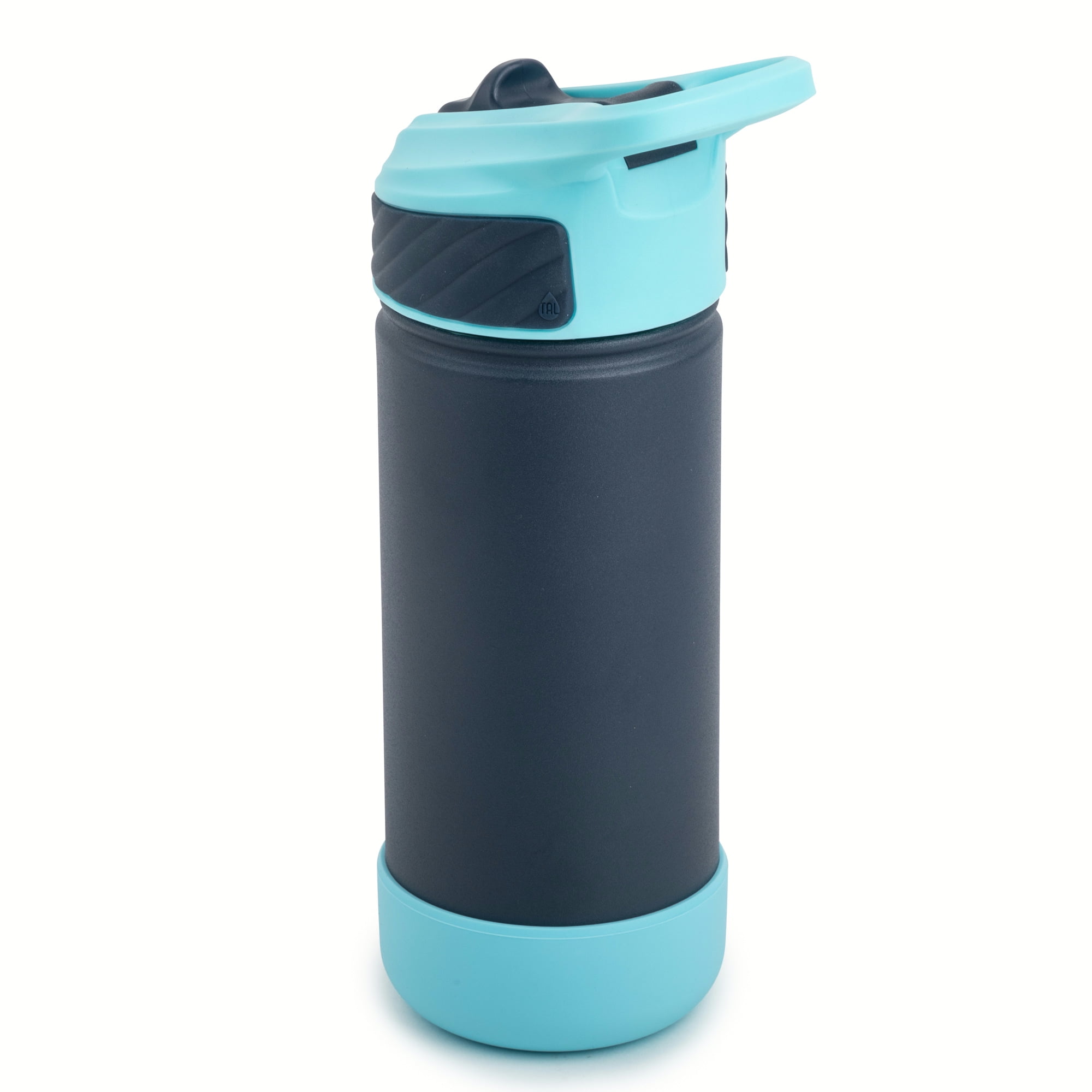 TAL Stainless Steel Ranger Straw Kids Water Bottle 18oz, Navy