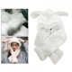 thumbnail image 5 of Niños sombrero bufanda conjunto grueso invierno cálido con capucha orejeras sombrero bufanda larga chal envolturas a prueba de ,, 5 of 8