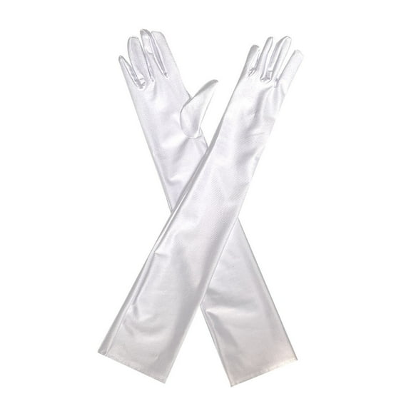 Women'S Long Performance Accessories, Thin Elastic Driving Sunscreen Gloves