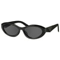 thumbnail image 1 of Gafas de sol mosanana Oval Cat Eye para mujer negras MS52372, 1 of 7