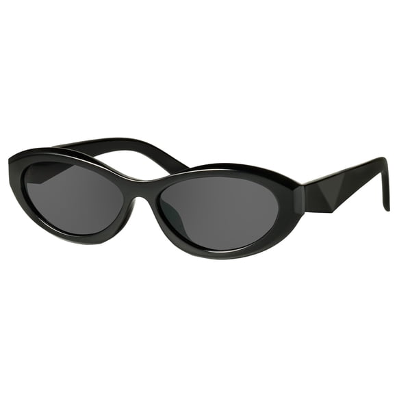 Gafas de sol mosanana Oval Cat Eye para mujer negras MS52372