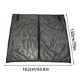 thumbnail image 2 of Precio reducido por tiempo limitado!Mosquitera de malla negra con pantalla magnética, parasol para autocaravana, puerta lateral, 2 of 2