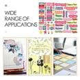 thumbnail image 5 of WEUVEB Canning Jar Labels Planner Sticker Assorted Color Art Paper 15Pack, 5 of 9