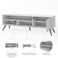 thumbnail image 4 of Bestar Krom 54" TV Stand in White, 4 of 6