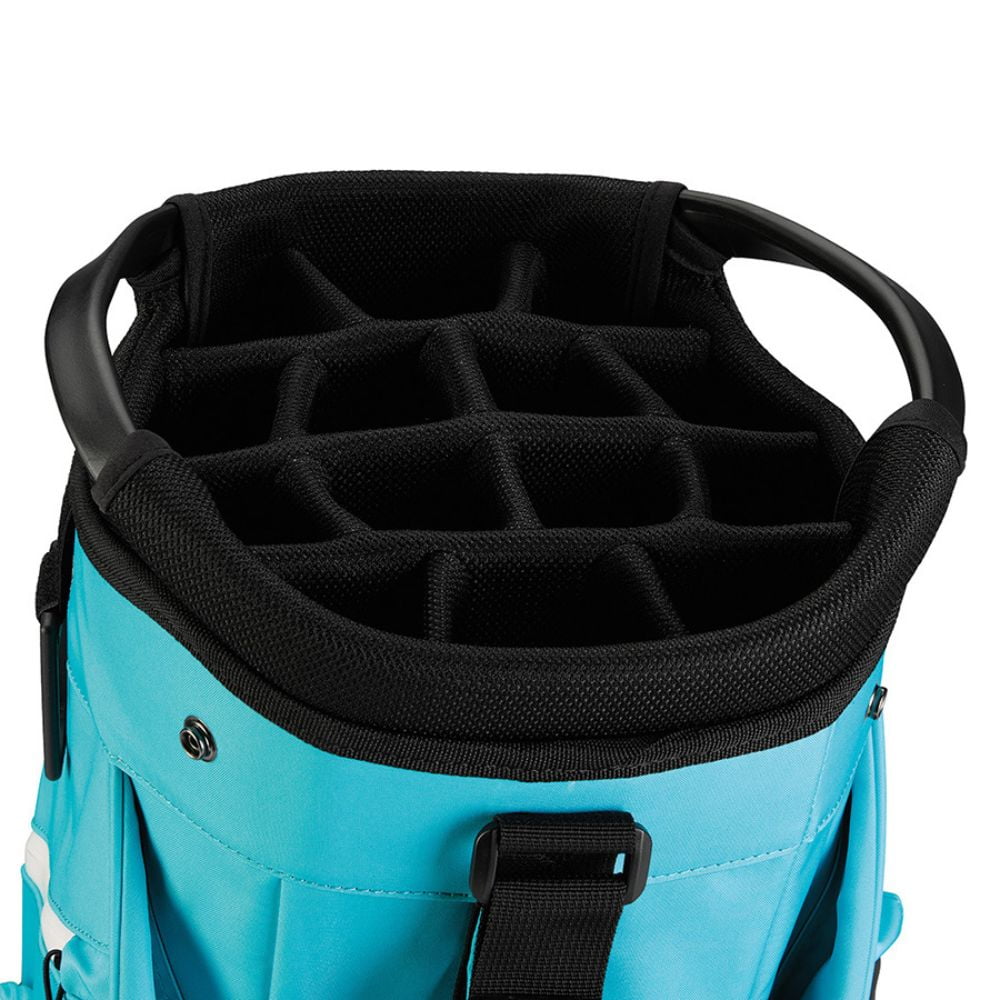 NEW TaylorMade Golf TM24 Cart Lite Bag 14-Way Top - Miami Blue