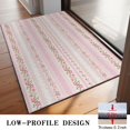 thumbnail image 3 of Pink Floral and Lace Pattern Door Rugs,Washable Non Slip Door Mats Indoor,Decorative Door Mats,Entry Mat Indoor for Entrance,Bedroom,Kitchen,Bathroom,20"x32", 3 of 6