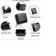 thumbnail image 3 of Cartera Monedero Mujer Billetera Cremallera Estilo Retr  Xtellar Color Negro, 3 of 3