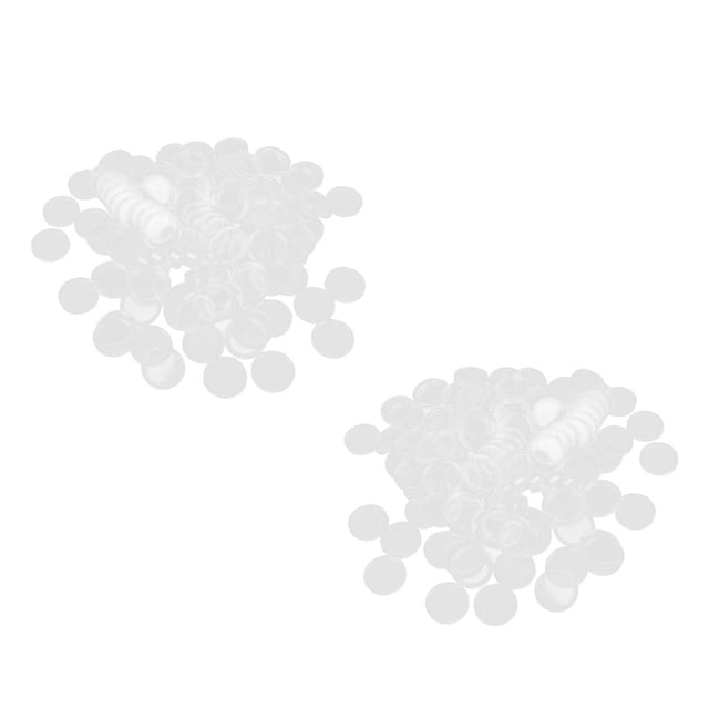 200Pcs Cápsulas De Monedas De Plástico Soporte De Monedas Para Exhibición De Monedas -18 CUTICAT Cápsulas de los titulares de monedas