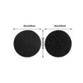 thumbnail image 3 of ZHAOCHENG 24 piezas de cinta autoadhesiva de tamaño redondo negro, puntos de bucle de gancho de resistencia industrial, cinta adhesiva de doble cara para decoración de pared del hogar u oficina o herr, 3 of 5