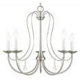 thumbnail image 2 of Five Light Chandelier, 2 of 4